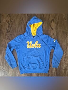 Colosseum UCLA Blue and Yellow Hooded Sweatshirt